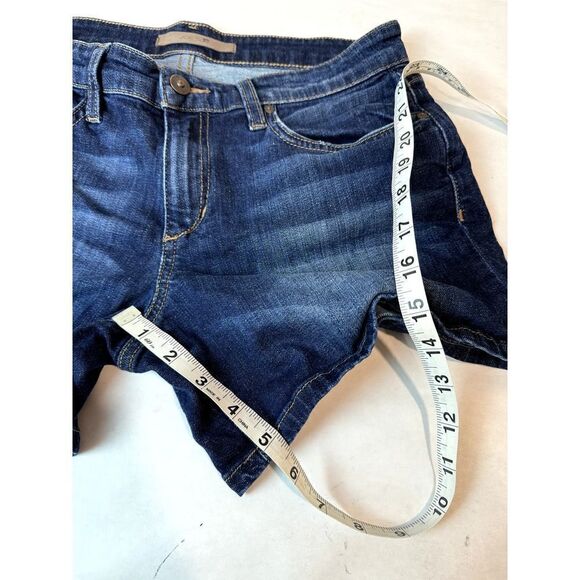 Joe's Jeans Shorts Edlyn Blue Denim Cutoffs Mid-Rise - Size 27 - Picture 4 of 9